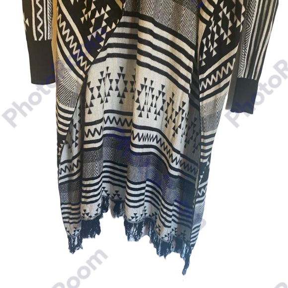 Mia Maddison Boho Long Cardigan Sweater Size Small - Picture 3 of 5
